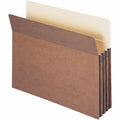 Smead Straight Tab Cut Letter Recycled File Pocket, Redrope, 8 1/2" Width x 11" Length, 25 / Box, SMD73205