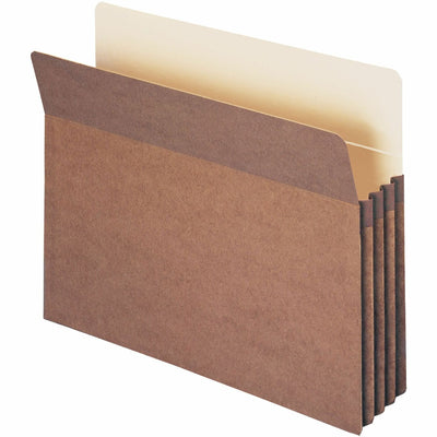 Smead Straight Tab Cut Letter Recycled File Pocket, Redrope, 8 1/2" Width x 11" Length, 25 / Box, SMD73205