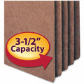 Smead Straight Tab Cut Letter Recycled File Pocket, Redrope, 8 1/2" Width x 11" Length, 25 / Box, SMD73205