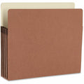 Smead Straight Tab Cut Letter Recycled File Pocket, Redrope, 8 1/2" Width x 11" Length, 25 / Box, SMD73205