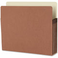 Smead Straight Tab Cut Letter Recycled File Pocket, Redrope, 8 1/2" Width x 11" Length, 25 / Box, SMD73205