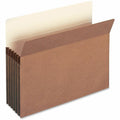 Smead Straight Tab Cut Letter Recycled File Pocket, Redrope, 8 1/2" Width x 11" Length, 10 / Box, SMD73206