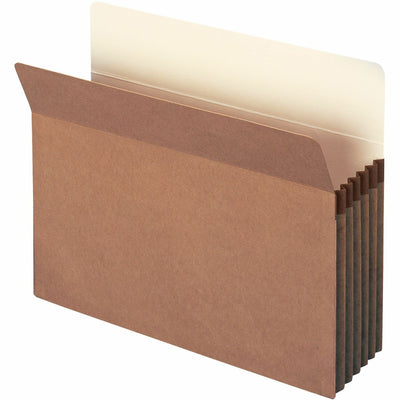 Smead Straight Tab Cut Letter Recycled File Pocket, Redrope, 8 1/2" Width x 11" Length, 10 / Box, SMD73206