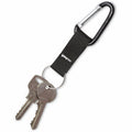 Advantus Carabiner Key Chain, Black, 10 / Pack, AVT75556