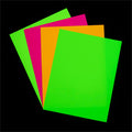 Dixon Ticonderoga Pacon Neon Multipurpose Paper - Assorted, Assorted Neon, 8 1/2" x 11", 1 Pack, PAC104331