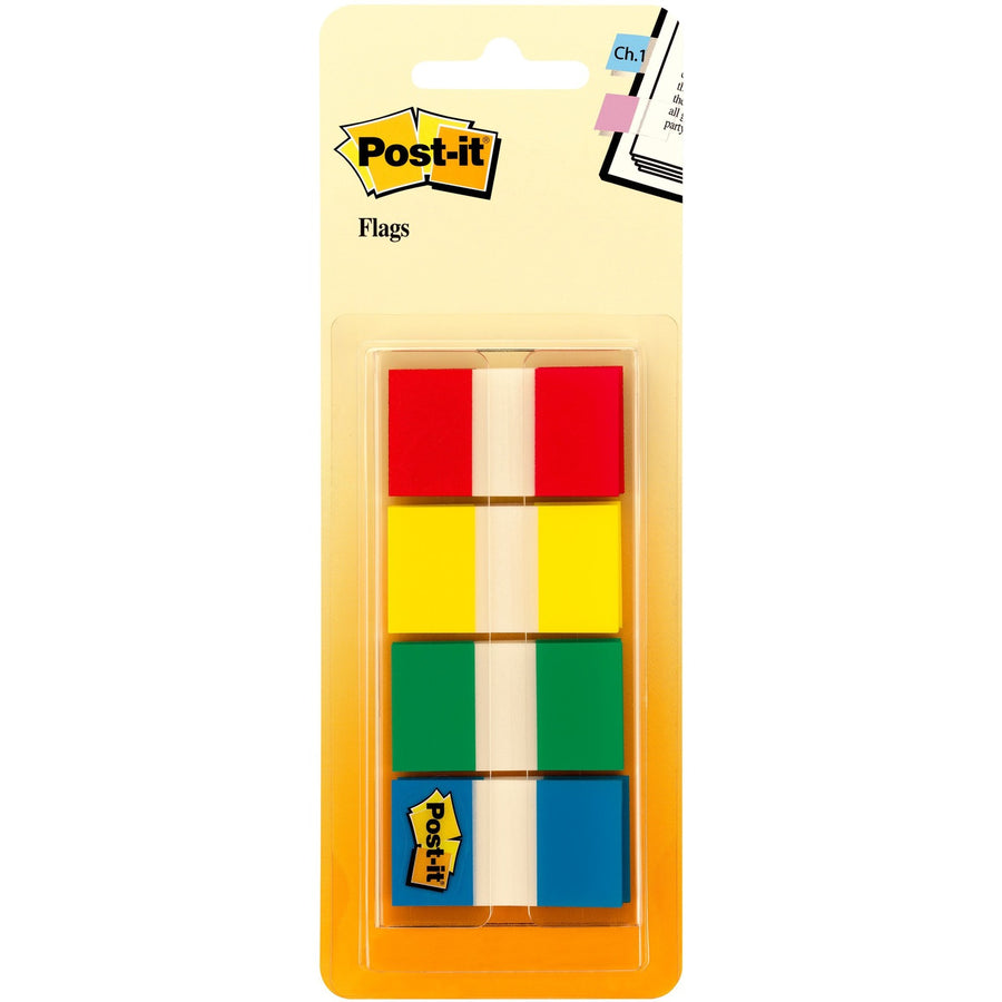 Post-it® Flags, Assorted, 1 / Pack, MMM680RYGB2