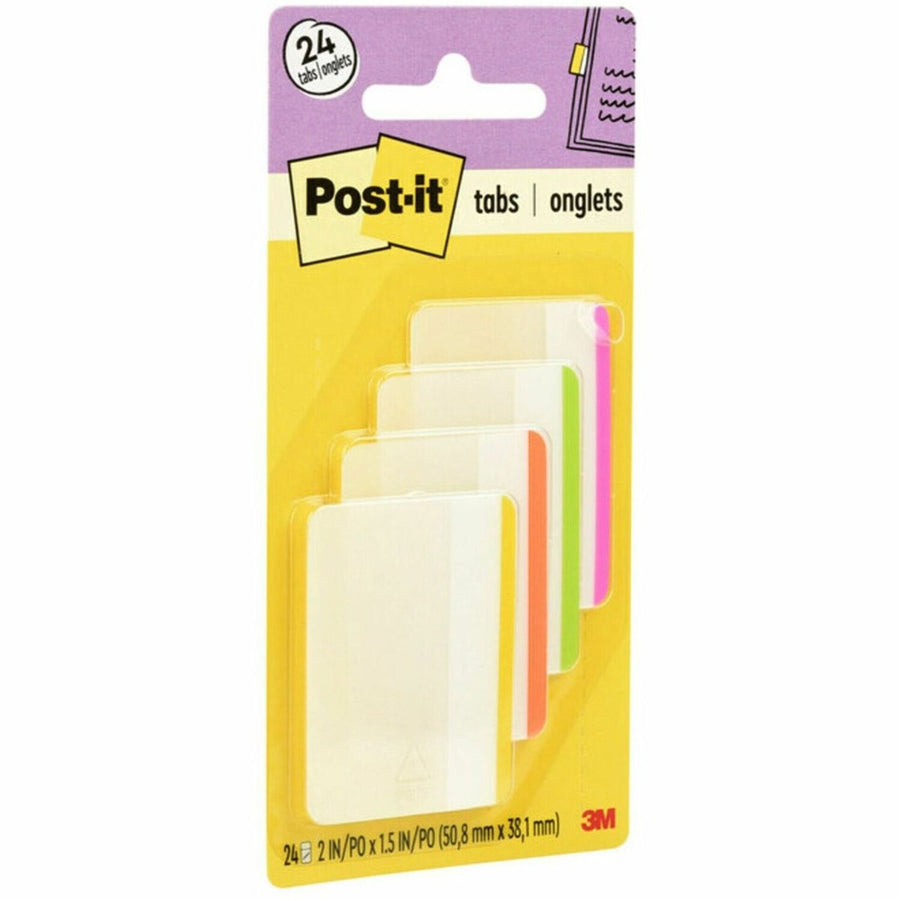 Post-it® Durable Tabs, Yellow, Repositionable, 1 / Pack, MMM686F-1BB