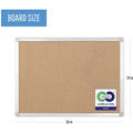 Bi-silque S.A MasterVision Earth Series Cork Board, BVCCA031790