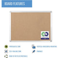 Bi-silque S.A MasterVision Earth Series Cork Board, BVCCA031790