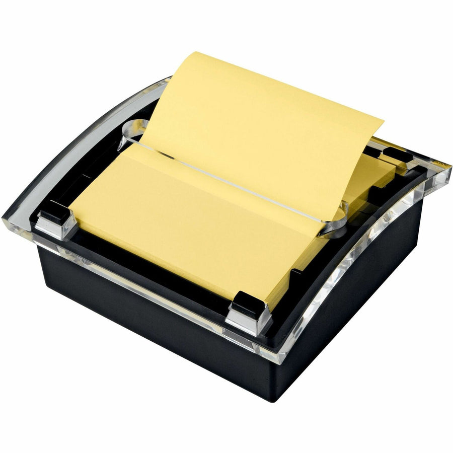 Post-it® Note Dispenser, 4.2" x 1.6", Clear, Plastic, Refillable, MMMDS330-BK