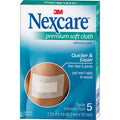 3M Nexcare Soft Cloth Premium Adhesive Gauze Pad, White, 3 / Box, MMMH3564