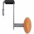 Alba Cubicle Single Garment Peg, Brown, ABAPM1PARTBO