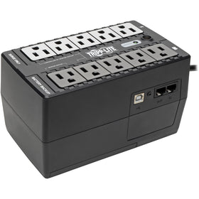 Eaton Tripp Lite series ECO550UPS 550VA Ultra-compact Desktop/Tower/Wall Mount UPS, Black, TRPECO550UPS