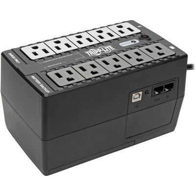 Eaton Tripp Lite series ECO550UPS 550VA Ultra-compact Desktop/Tower/Wall Mount UPS, Black, TRPECO550UPS