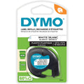 Newell Dymo LetraTag Label Maker Tape Cartridge, White, DYM91331