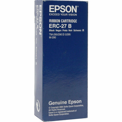 Epson Dot Matrix Ribbon Cartridge - Black -, EPSERC-27B