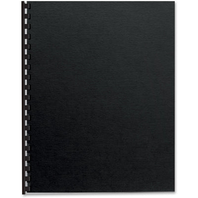 Fellowes Futura Presentation Covers, Black, 8 1/2" Width x 11" Length, 1 Pack, FEL5224901
