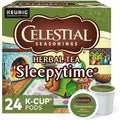 Keurig Dr Pepper . Celestial Seasonings Sleepytime Herbal Tea, Single Serve K-Cup Pods, 24 Count Herbal Tea K-Cup, 24 / Box, GMT14739