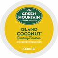 Keurig Dr Pepper . Green Mountain Coffee K-Cup, Pod Island Coconut Keurig Single-Serve K-Cup Pods, Light Roast Coffee, 24 Count, 24 / Box, GMT6720