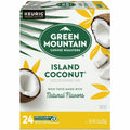 Keurig Dr Pepper . Green Mountain Coffee K-Cup, Pod Island Coconut Keurig Single-Serve K-Cup Pods, Light Roast Coffee, 24 Count, 24 / Box, GMT6720