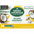 Keurig Dr Pepper . Green Mountain Coffee K-Cup, Pod Island Coconut Keurig Single-Serve K-Cup Pods, Light Roast Coffee, 24 Count, 24 / Box, GMT6720