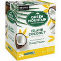 Keurig Dr Pepper . Green Mountain Coffee K-Cup, Pod Island Coconut Keurig Single-Serve K-Cup Pods, Light Roast Coffee, 24 Count, 24 / Box, GMT6720