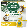 Keurig Dr Pepper . Green Mountain Coffee K-Cup, Pod Island Coconut Keurig Single-Serve K-Cup Pods, Light Roast Coffee, 24 Count, 24 / Box, GMT6720