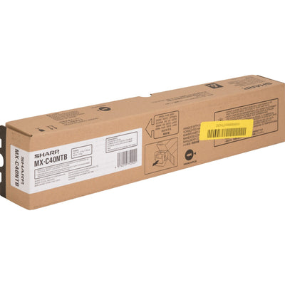 Sharp MX-C40NTB Original Laser Toner Cartridge - Black -, SHRMXC40NTB