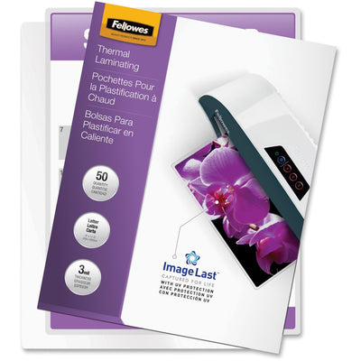 Fellowes ImageLast Thermal Laminating Pouches, Clear, 1 Pack — view 1