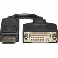 Eaton Tripp Lite series DisplayPort to DVI Cable Adapter, Black, TRPP134000
