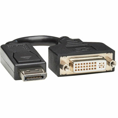 Eaton Tripp Lite series DisplayPort to DVI Cable Adapter, Black, TRPP134000