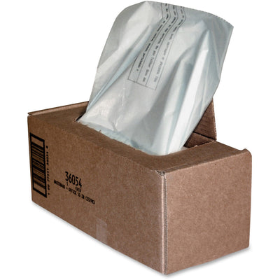 Fellowes 125/225/2250 Series Shredder Waste Bags, Clear, 50 / Carton — view 1