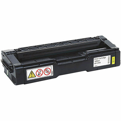 Ricoh Imaging Type SP C310HA Original High Yield Laser Toner Cartridge - Yellow -, RIC406478