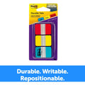 3M Post-it Durable Tabs, Blue, 1 Pack, MMM686RYBT