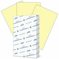 International Paper Company Hammermill Colors Recycled Copy Paper - Canary, 8 1/2" x 14", 10 / Pack, HAM103358