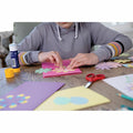 Dixon Ticonderoga Pacon Colorful Card Stock Sheets, Assorted, 8 1/2" x 11", 1 Pack, PAC101169