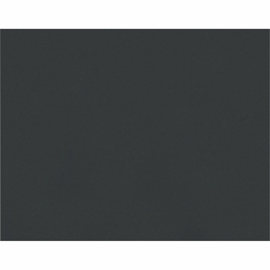 Pacon Railroad Board, 28" x 22", Black, 25 / Carton, PAC5482-1