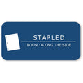 Roaring Spring Paper Products Roaring Spring 8 - sheet Blue Examination Book - Letter, 8 1/2" x 11", 50 / Pack, ROA77517