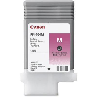 Canon PFI-104M Original Inkjet Ink Cartridge - Magenta -, CNM3631B001AA