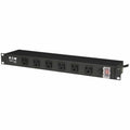 Eaton Tripp Lite series Power Strip 120V AC, Black, TRPRS1215RA