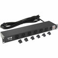 Eaton Tripp Lite series Power Strip 120V AC, Black, TRPRS1215RA