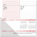 House of Doolittle Breast Cancer Awareness Compact Desk Pad, Pink, 18 1/2", HOD1466