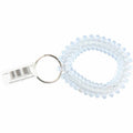 Baumgartens Wrist Coil Keychain ASSORTED Colors (KC-7000), BAUKC7000