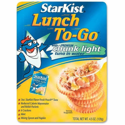 StarKist Lunch To-Go Tuna Kit, 12 / Carton, SKIDEL495430