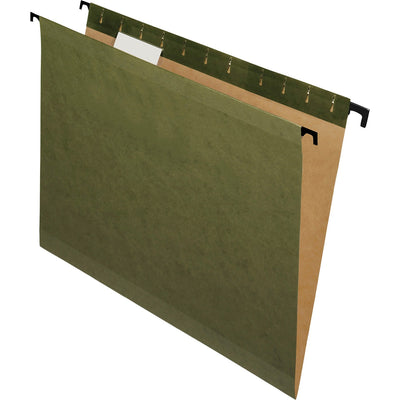 TOPS Pendaflex SureHook 1/5 Tab Cut Legal Recycled Hanging Folder, Green, 8 1/2" Width x 14" Length, 20 / Box — view 1