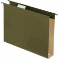 TOPS Pendaflex 1/5 Tab Cut Letter Recycled Hanging Folder, Green, 8 1/2" Width x 11" Length, 20 / Box, PFX6152X2