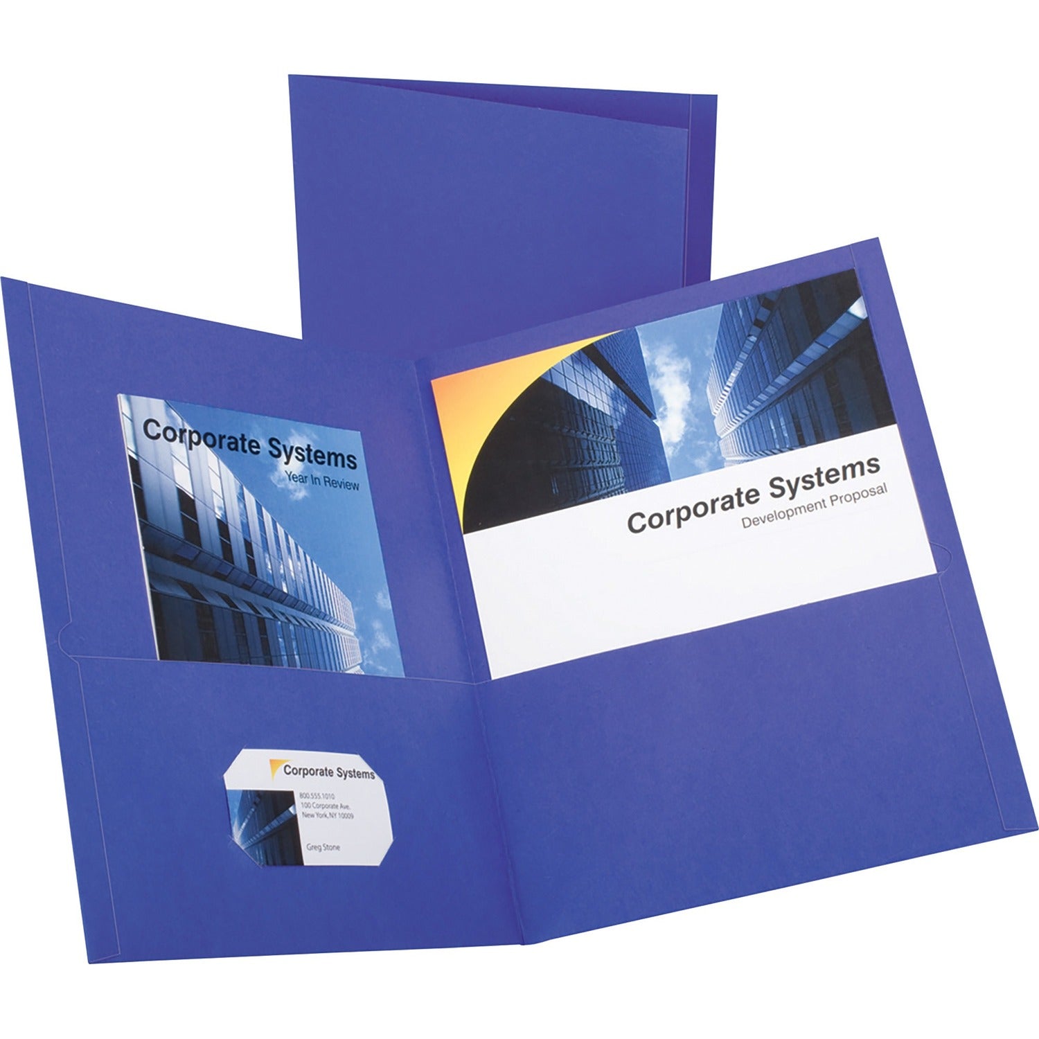 Oxford Letter Recycled Pocket Folder, 1 Box