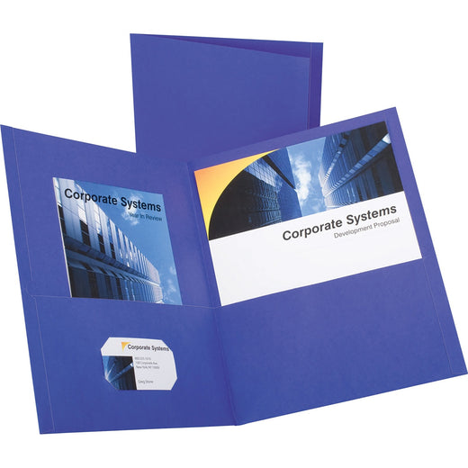 Oxford Letter Recycled Pocket Folder, 1 Box