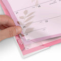 ACCO At-A-Glance Paper Flowers Monthly Desk Pad, Standard, 21 3/4" x 17", Multicolor, AAG5035