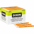 Dixon Ticonderoga Pre-sharpened Wood Golf Pencils, #2, 1 Box, DIX14998